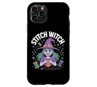 Diseño divertido de artesanía mágica de Stitch Witch Carcasa para iPhone 11 Pro