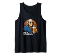 Diseño Divertido de Ben Dranklin para Amantes de la Cerveza Camiseta sin Mangas