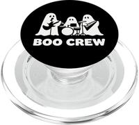 Diseño Divertido de Boo Crew Ghost Band para Noches Musicales de Halloween PopSockets PopGrip para MagSafe