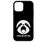 Diseño Divertido de Cara de Perezoso I Woke Up Like This Sloth Face Carcasa para iPhone 12 Mini
