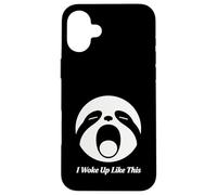 Diseño Divertido de Cara de Perezoso I Woke Up Like This Sloth Face Carcasa para iPhone 16 Plus
