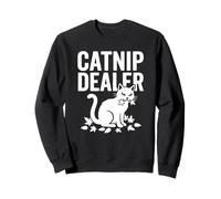 Diseño Divertido de Catnip Dealer con gráfico de Gato para Amantes de Las Mascotas Sudadera