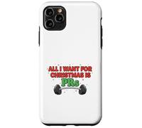 Diseño Divertido de Entrenamiento navideño All I Want for Christmas Is PRs Carcasa para iPhone 11 Pro MAX
