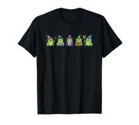 Diseño Divertido de Frog Wizards Kawaii Magic Froggy Squad Camiseta