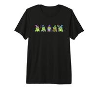 Diseño Divertido de Frog Wizards Kawaii Magic Froggy Squad Camiseta Premium