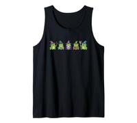 Diseño Divertido de Frog Wizards Kawaii Magic Froggy Squad Camiseta sin Mangas