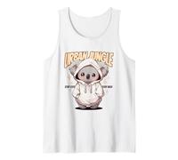 Diseño Divertido de Koala en la Jungla Urbana Camiseta sin Mangas