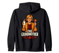 Diseño divertido de la abuela para abuelas Sudadera con Capucha