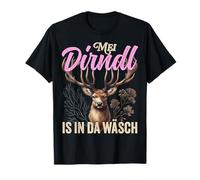 Diseño Divertido de Mei Dirndl Is In Da Wäsch Pretzel Party Party Camiseta