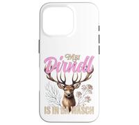 Diseño Divertido de Mei Dirndl Is In Da Wäsch Pretzel Party Party Carcasa para iPhone 16 Pro