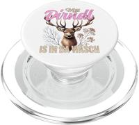 Diseño Divertido de Mei Dirndl Is In Da Wäsch Pretzel Party Party PopSockets PopGrip para MagSafe