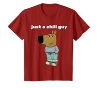 Diseño divertido de meme Just a chill guy Camiseta