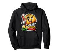 Diseño Divertido de Memes de Tacos para Maestros de enseñanza del Martes de Tacos Sudadera con Capucha