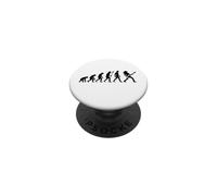 Diseño Divertido de músico de la evolución del baj PopSockets PopGrip Adhesivo