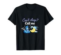 Diseño Divertido de Nurse Night Shift Cant Sleep Call Me Camiseta