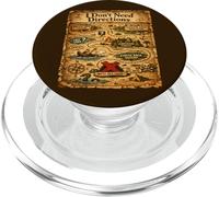 Diseño Divertido de papá I Don't Need Directions - Mapa PopSockets PopGrip para MagSafe
