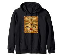 Diseño Divertido de papá I Don't Need Directions - Mapa Sudadera con Capucha