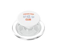 Diseño Divertido de Pollo en el Patio Trasero de Chicken Mom PopSockets PopGrip para MagSafe