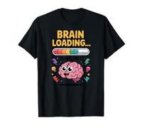 Diseño Divertido de Regreso a Clases con Carga Cerebral Camiseta