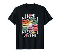 Diseño Divertido de repostería para Amantes de los Macarons Camiseta