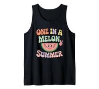 Diseño divertido de verano One In A Melon Camiseta sin Mangas