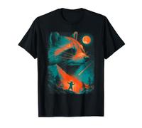 Diseño Divertido del Arte del Vintage Retro de la fantasía Camiseta