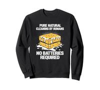 Diseño Divertido: Limpieza Manual Sin Pilas Sudadera