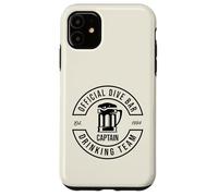 Diseño divertido oficial del capitán del equipo de buceo Carcasa para iPhone 11