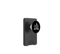 Diseño Divertido para Amantes de los Gatos I'm Here To Pet All The Cats PopSockets PopWallet para MagSafe
