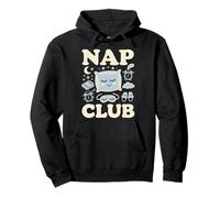 Diseño Divertido para Amantes del sueño de Nap Club Sudadera con Capucha