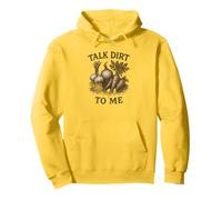 Diseño divertido para cultivar verduras en el jardín de Talk Dirt to Me Sudadera con Capucha