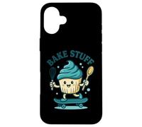 Diseño Divertido para Hornear Magdalenas de Bake Stuff Carcasa para iPhone 16 Plus