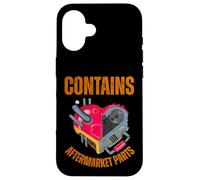 Diseño Divertido para sobrevivientes de Ataque cardíaco, Hombres, Mujeres, marcapasos Carcasa para iPhone 16