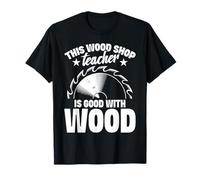 Diseño Divertido Profesor Carpintería Madera Camiseta