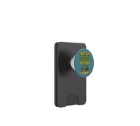Diseño Divertido That's It You'Re Going In The Soup PopSockets PopWallet para MagSafe