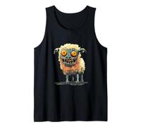 Diseño Divertido y sarcástico de un Animal Zombi Camiseta sin Mangas