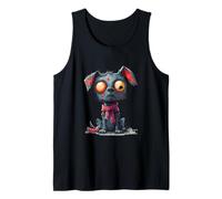 Diseño Divertido y sarcástico de un Animal Zombi Camiseta sin Mangas