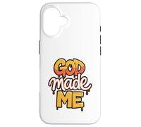 Diseño Divino para Católicos Creencia Cristiana Fe Dios Carcasa para iPhone 16