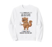 Diseño Dog I Woke Up Got out of Bed and Had Coffee Sudadera