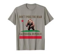 Diseño Don't Poke the Bear California Republic Camiseta