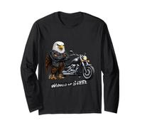 Diseño Eagle Rider Wings of Strength Freedom Manga Larga
