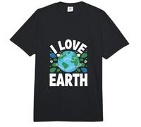 Diseño ecológico I Love Earth Comfort Colors Adult Heavyweight T-Shirt