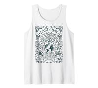 Diseño ecológico Nourish Protect Planet del Día de la Tierra Camiseta sin Mangas