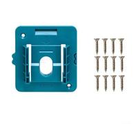 Diseño eficiente de espacio para soporte de batería de 18 V, compatible con BL1860, BL1850, BL1840, BL1830, mejora la organización del espacio de trabajo