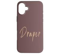 Diseño Elegante Vintage de Draper Utah Carcasa para iPhone 16 Plus
