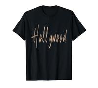Diseño Elegante Vintage de Hollywood Florida Camiseta gráfica económica, Hombre, Negro, M