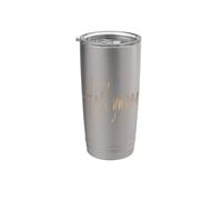 Diseño elegante vintage de Hollywood Florida Vaso térmico de acero inoxidable de doble pared