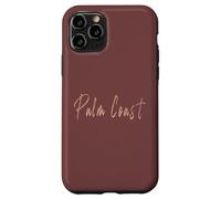 Diseño Elegante Vintage de Palm Coast Florida Carcasa para iPhone 11 Pro