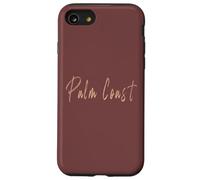 Diseño Elegante Vintage de Palm Coast Florida Carcasa para iPhone SE (2020) / 7/8