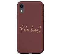 Diseño Elegante Vintage de Palm Coast Florida Carcasa para iPhone XR